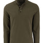 Cutter & Buck Layering S / Poplar Cutter & Buck - Men's Hunt's Point Textured Fleece Recycled Snap Pullover