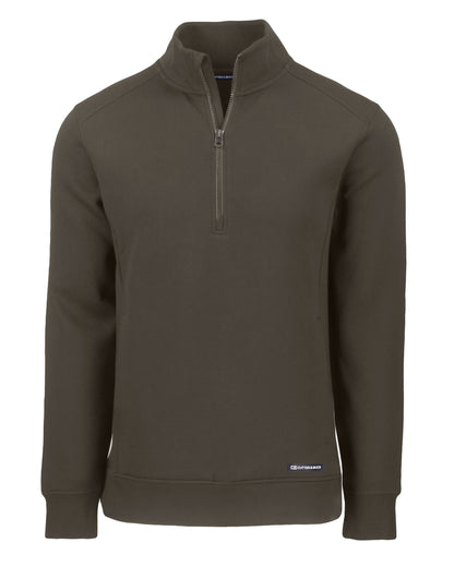 Cutter & Buck Layering S / Poplar Cutter & Buck - Men's Roam Recycled Quarter Zip Pullover