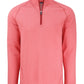 Cutter & Buck Layering S / Red Heather Cutter & Buck - Men's Peshastin Fleece Recycled Half Zip Pullover