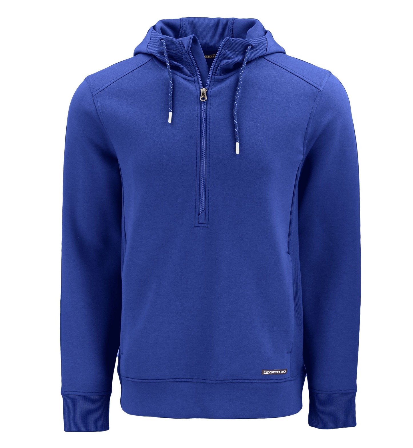 Cutter & Buck Layering S / Tour Blue Cutter & Buck - Men's Roam Recycled Half-Zip Hooded Pullover