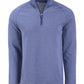 Cutter & Buck Layering S / Tour Blue Heather Cutter & Buck - Men's Peshastin Fleece Recycled Half Zip Pullover