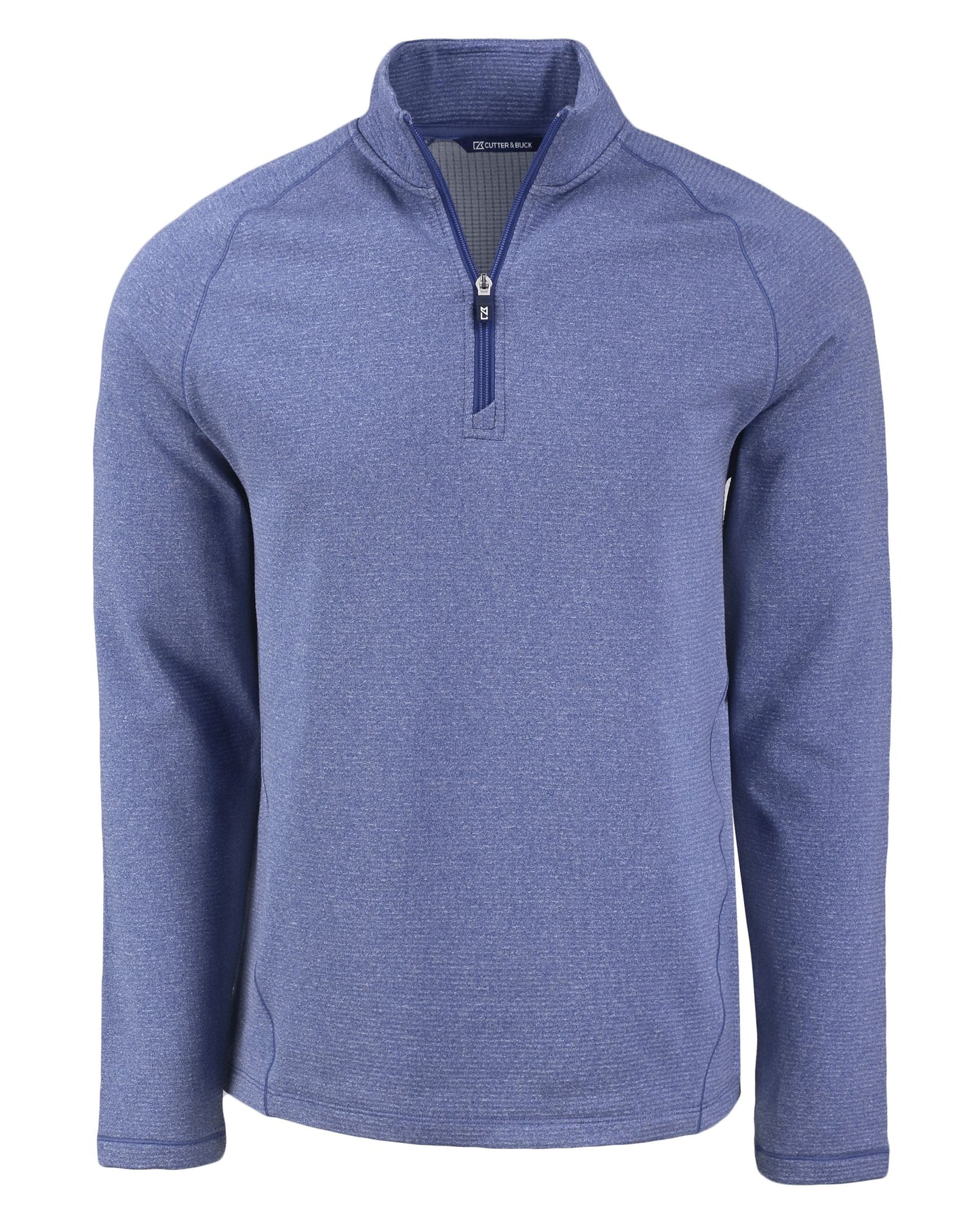 Cutter & Buck Layering S / Tour Blue Heather Cutter & Buck - Men's Peshastin Fleece Recycled Half Zip Pullover
