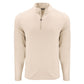 Cutter & Buck Layering S / Wheat Cutter & Buck - Men's Coastline Epic Comfort Recycled Quarter-Zip