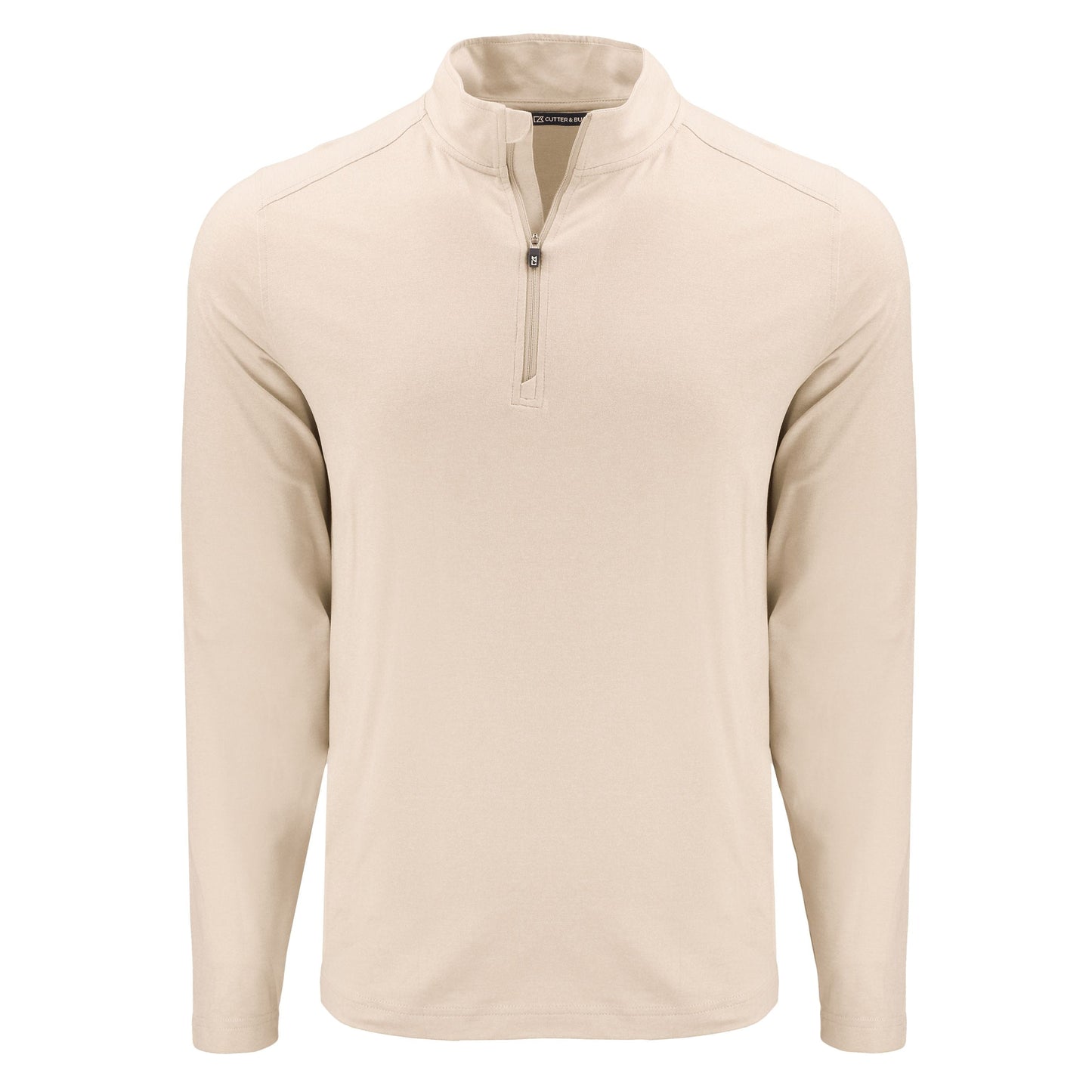 Cutter & Buck Layering S / Wheat Cutter & Buck - Men's Coastline Epic Comfort Recycled Quarter-Zip