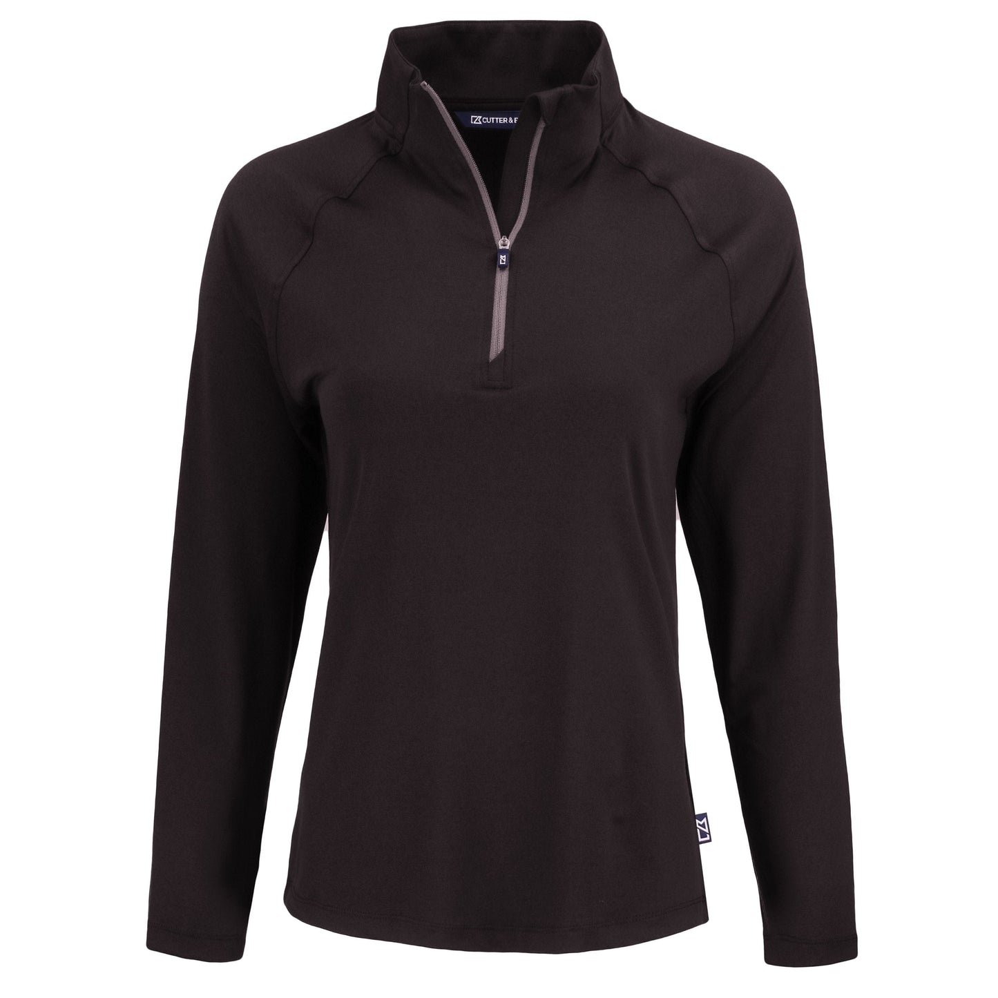 Cutter & Buck Layering XS / Black Cutter & Buck - Women's Coastline Epic Comfort Recycled Quarter-Zip