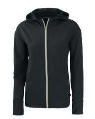 Cutter & Buck Layering XS / Black Cutter & Buck - Women's Daybreak Recycled Full-Zip Hoodie