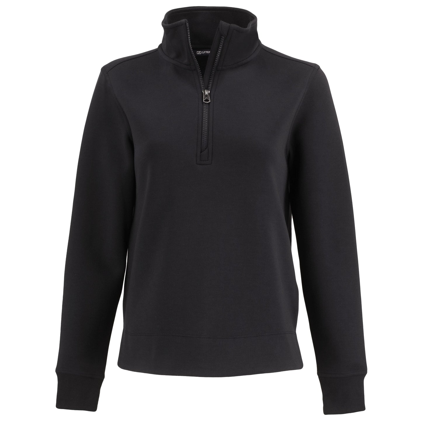Cutter & Buck Layering XS / Black Cutter & Buck - Women's Roam Recycled Quarter Zip Pullover