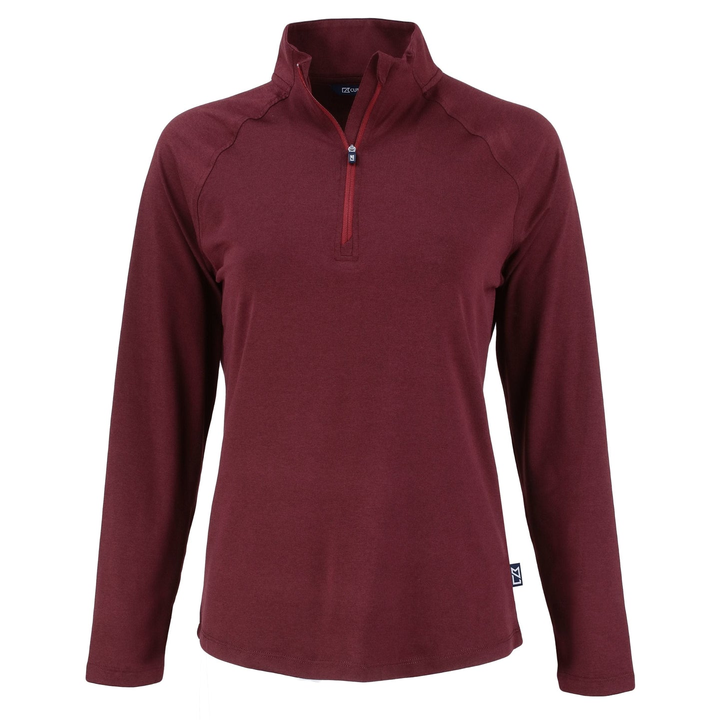 Cutter & Buck Layering XS / Bordeaux Cutter & Buck - Women's Coastline Epic Comfort Recycled Quarter-Zip