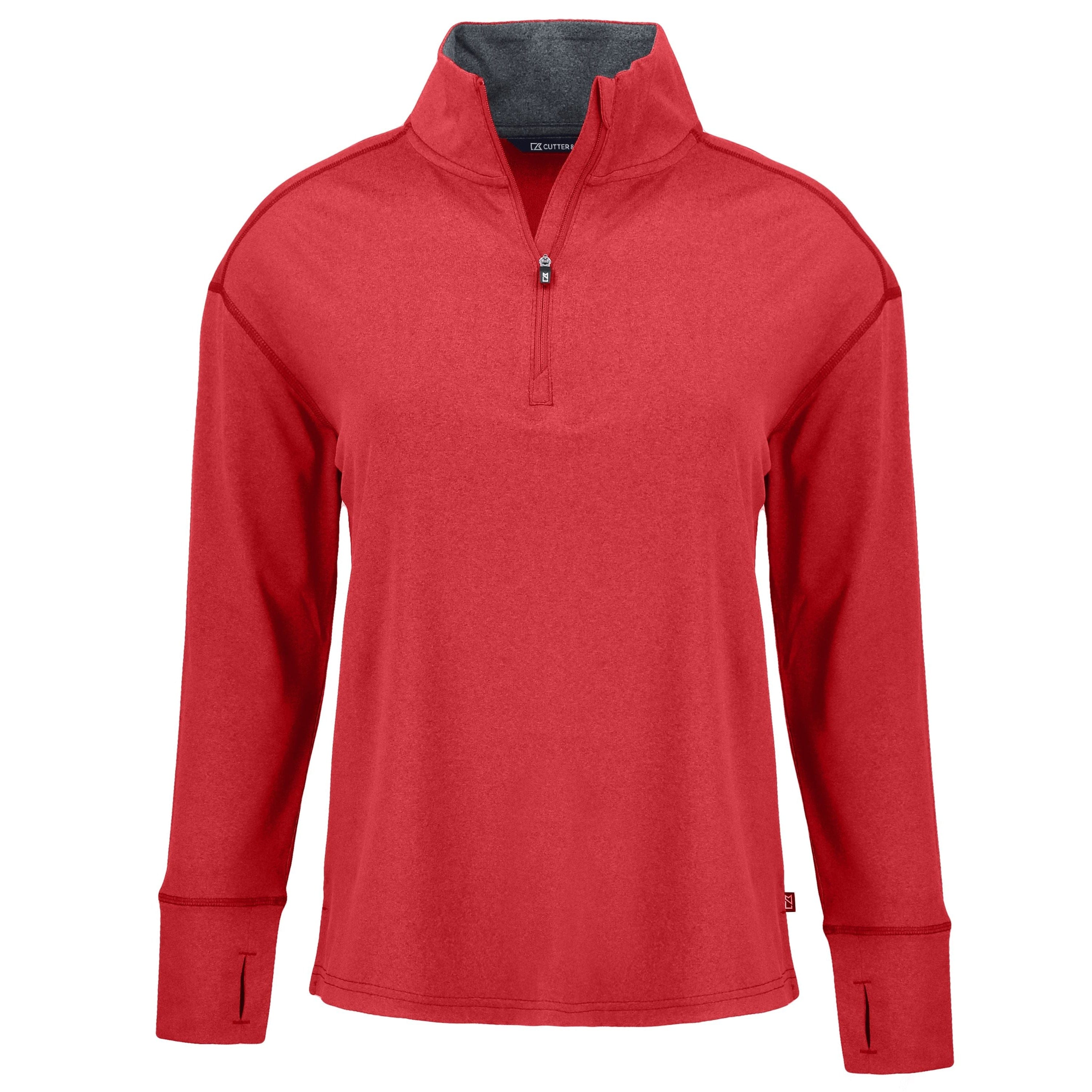 Cutter & Buck - Women's Forge Recycled Stretch 1/4-Zip Pullover