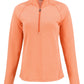 Cutter & Buck Layering XS / College Orange Heather Cutter & Buck - Women's Peshastin Fleece Recycled Half Zip Pullover