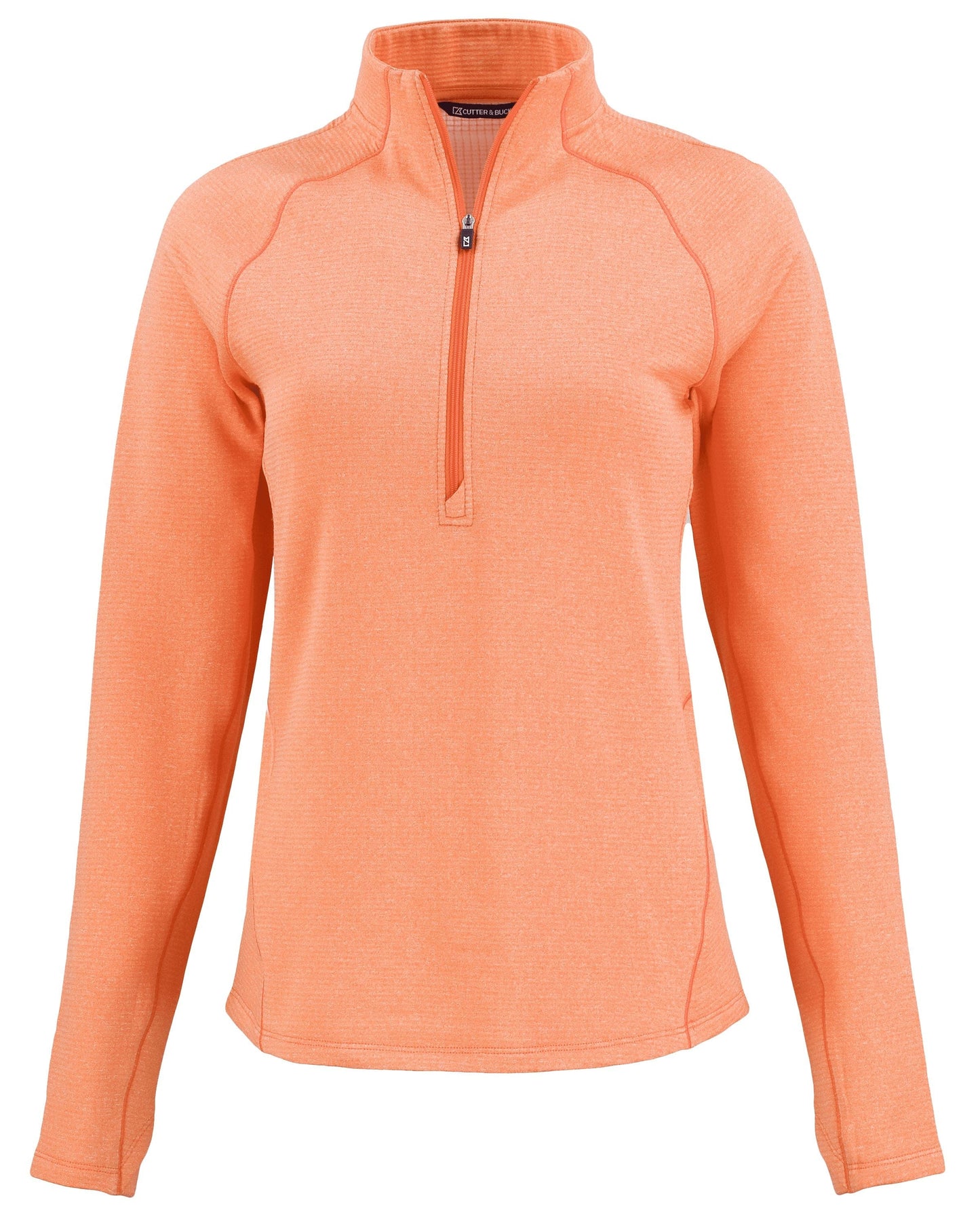 Cutter & Buck Layering XS / College Orange Heather Cutter & Buck - Women's Peshastin Fleece Recycled Half Zip Pullover