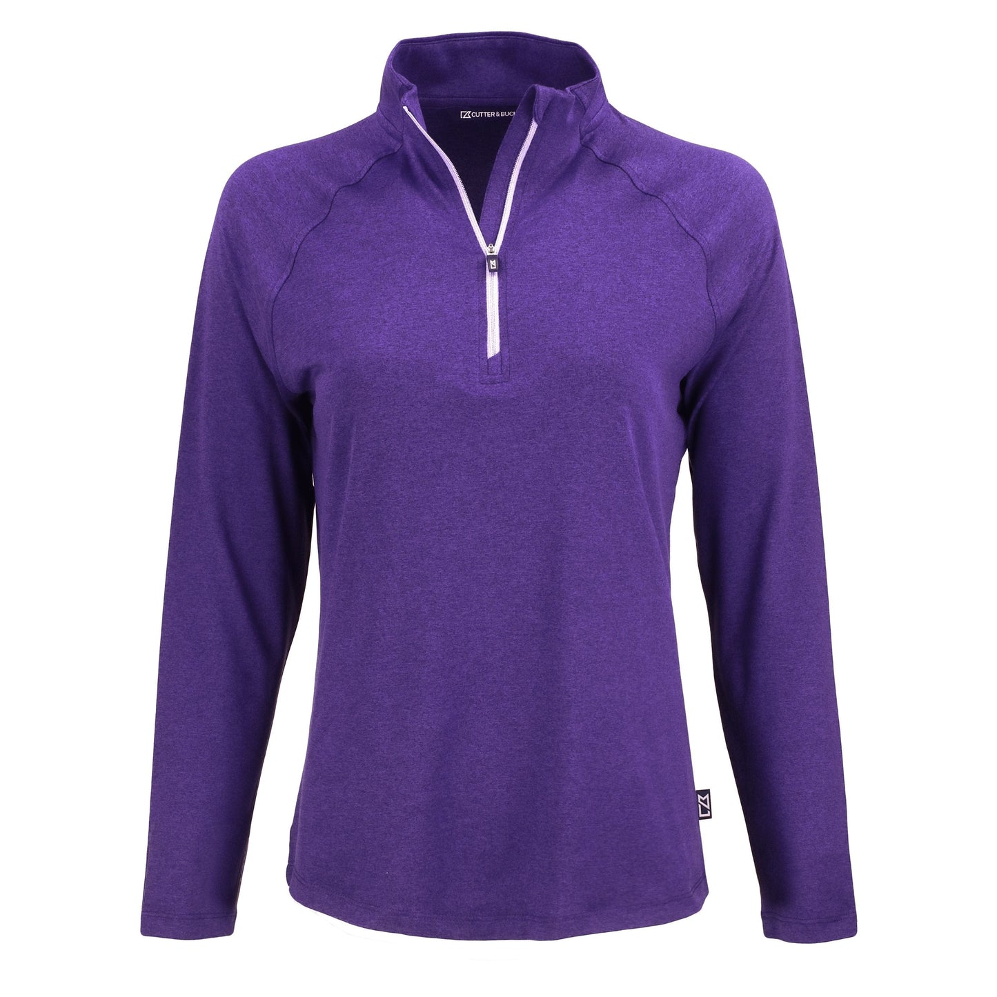 Cutter & Buck Layering XS / College Purple Cutter & Buck - Women's Coastline Epic Comfort Recycled Quarter-Zip