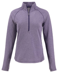 Cutter & Buck Layering XS / College Purple Heather Cutter & Buck - Women's Peshastin Fleece Recycled Half Zip Pullover