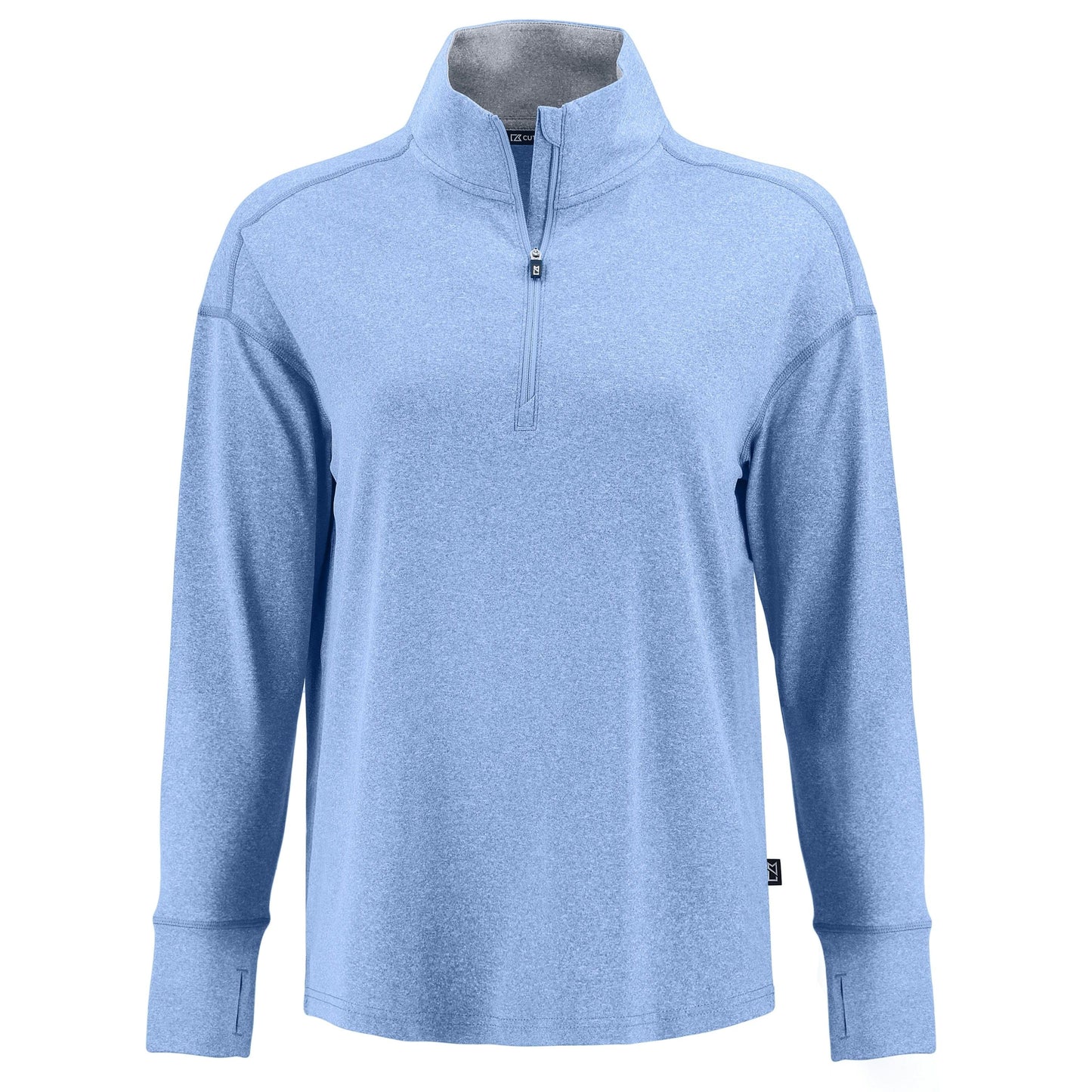 Cutter & Buck Layering XS / Dark Atlas Heather Cutter & Buck - Women's Forge Recycled Stretch 1/4-Zip Pullover