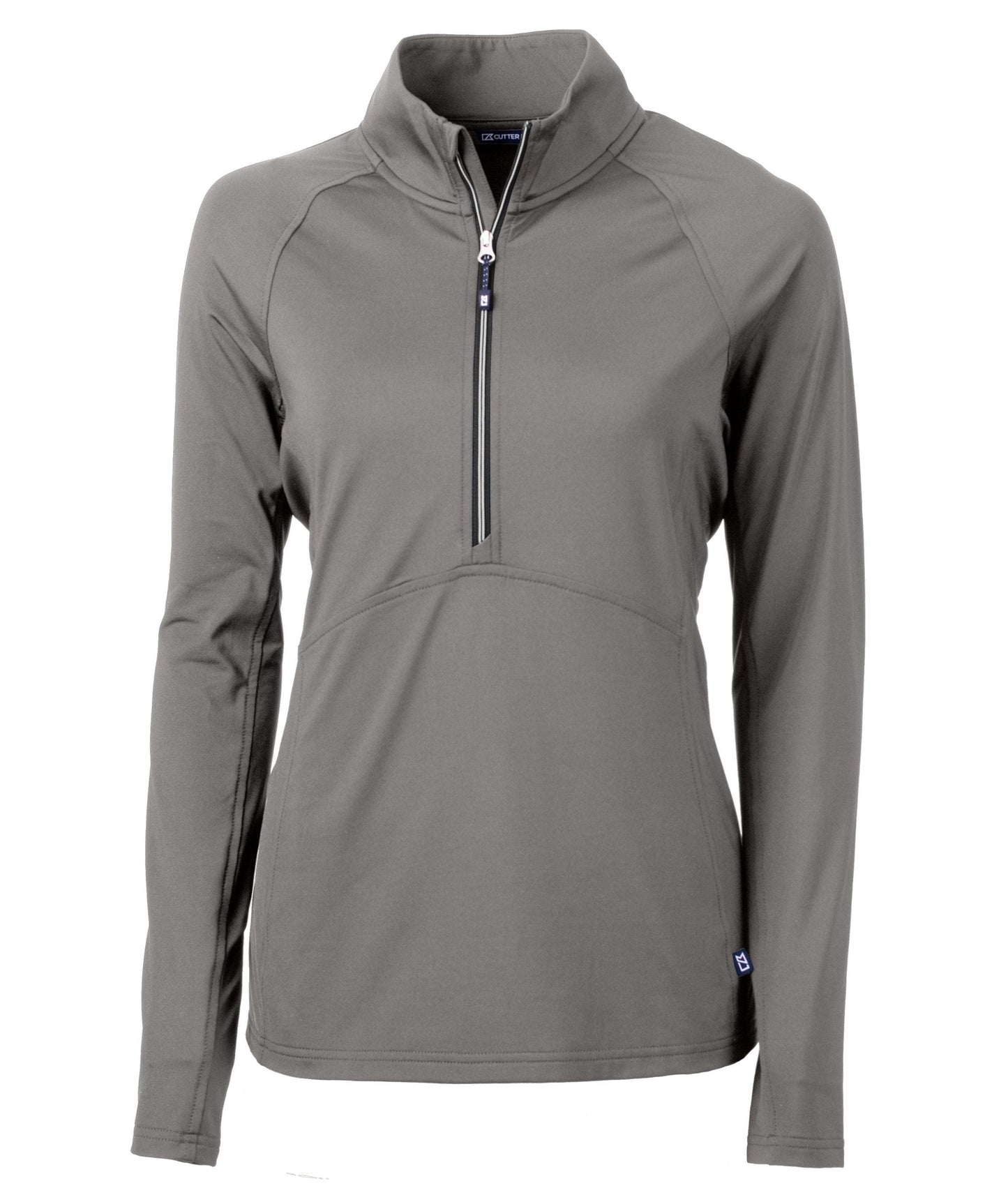 Cutter & Buck Layering XS / Elemental Grey Cutter & Buck - Women's Adapt Eco Knit Half Zip Pullover