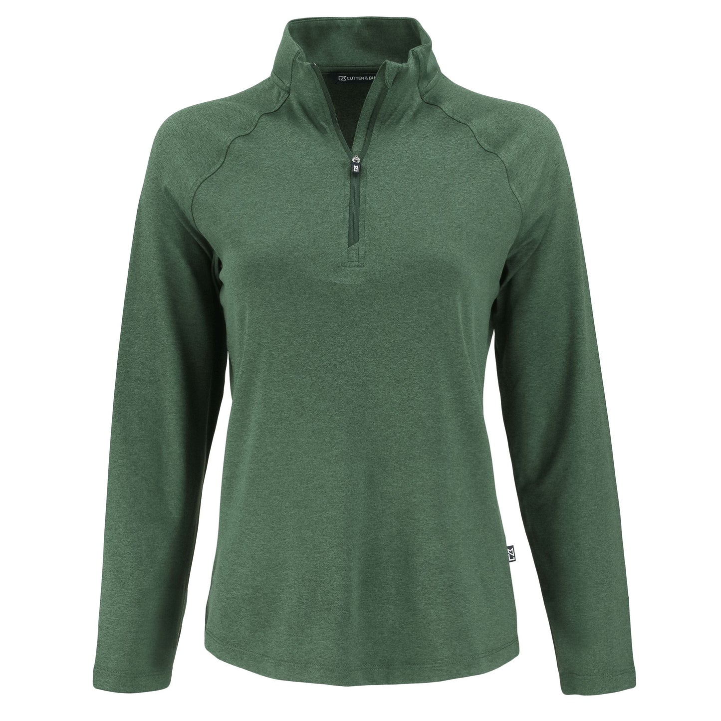 Cutter & Buck Layering XS / Hunter Cutter & Buck - Women's Coastline Epic Comfort Recycled Quarter-Zip