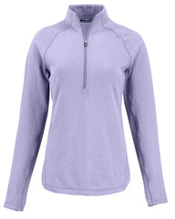 Cutter & Buck Layering XS / Hyacinth Heather Cutter & Buck - Women's Peshastin Fleece Recycled Half Zip Pullover