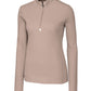 Cutter & Buck Layering XS / Mushroom Cutter & Buck - Women's Traverse Stretch Quarter Zip