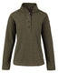 Cutter & Buck Layering XS / Poplar Cutter & Buck - Women's Hunt's Point Textured Fleece Recycled Snap Pullover