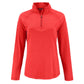 Cutter & Buck Layering XS / Red Cutter & Buck - Women's Coastline Epic Comfort Recycled Quarter-Zip
