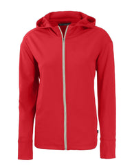 Cutter & Buck Layering XS / Red Cutter & Buck - Women's Daybreak Recycled Full-Zip Hoodie