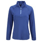 Cutter & Buck Layering XS / Tour Blue Cutter & Buck - Women's Coastline Epic Comfort Recycled Quarter-Zip