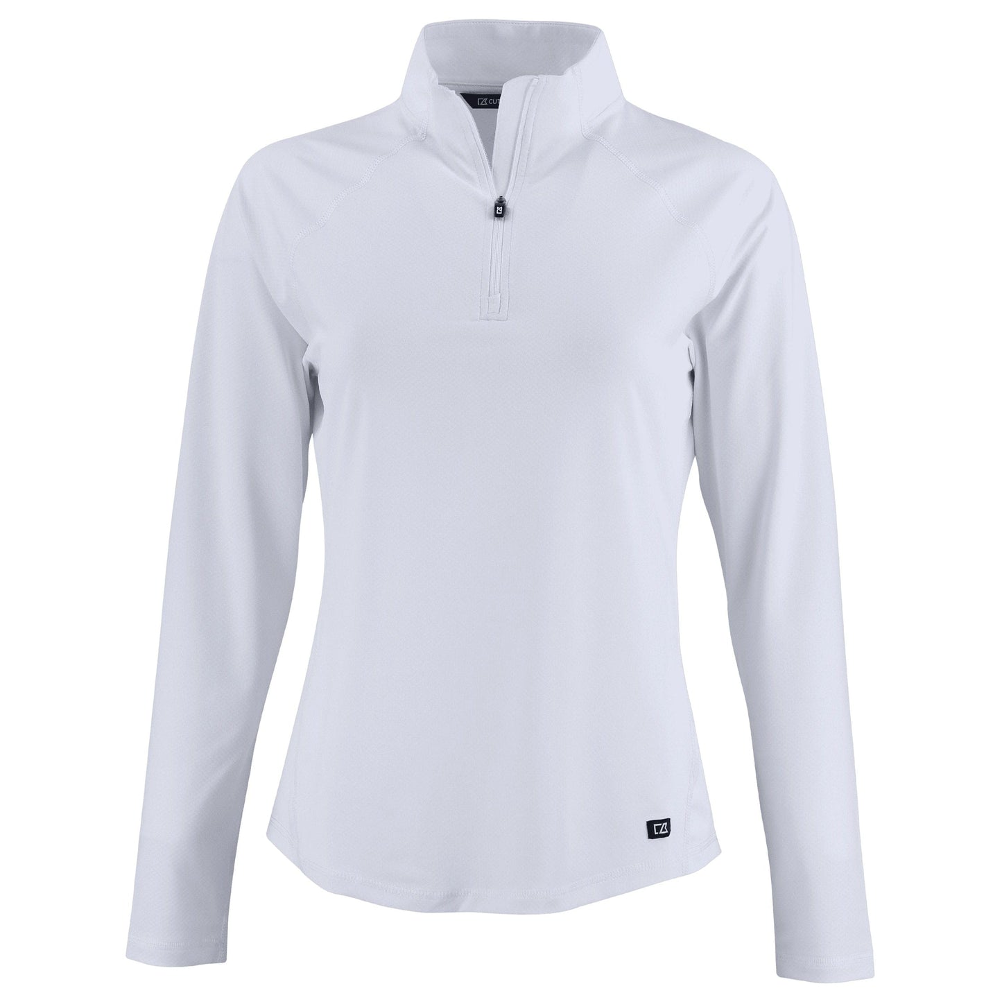 Cutter & Buck Layering XS / White Cutter & Buck - Women's Prospect Featherlight Stretch 1/4-Zip
