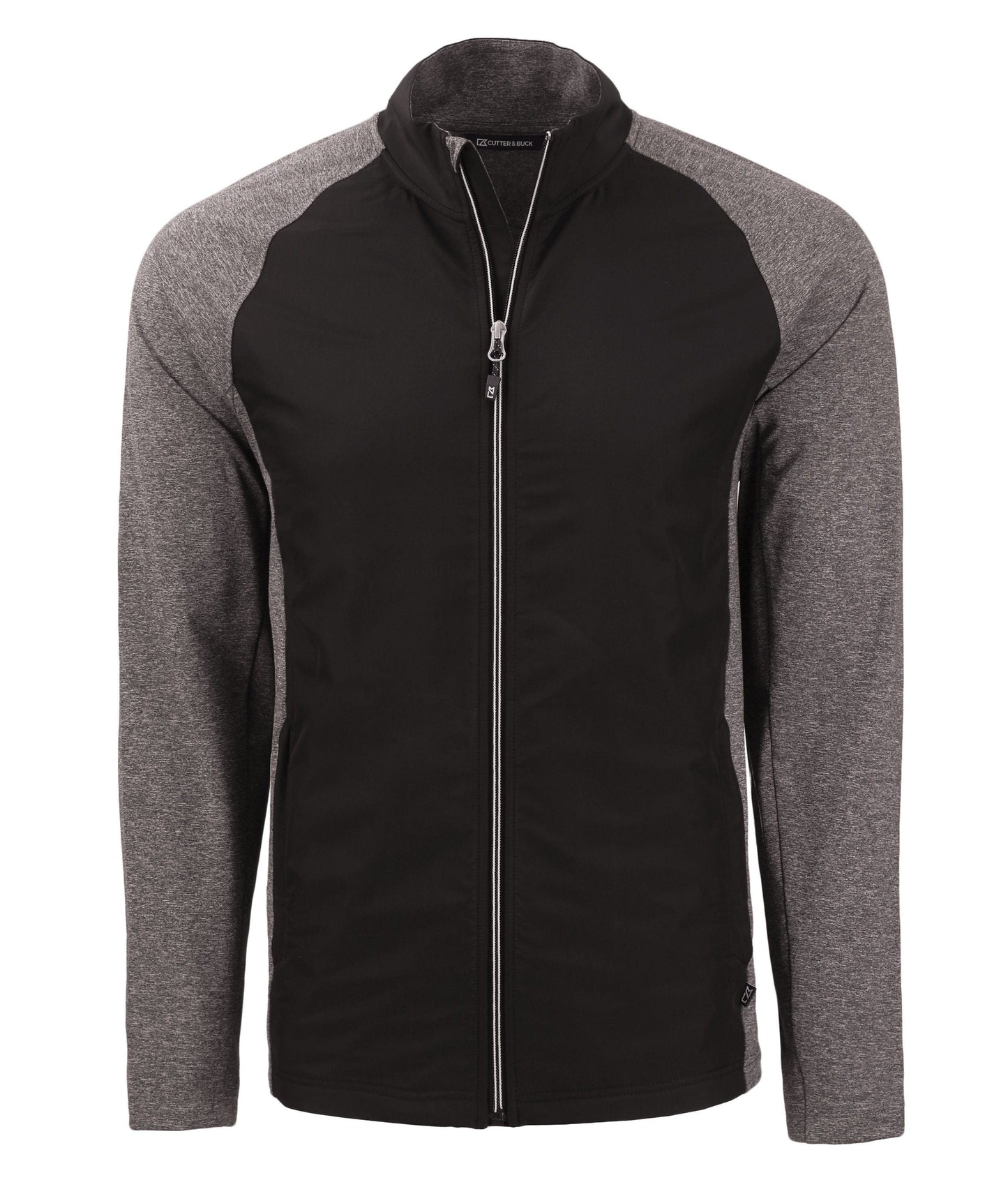 Cutter & Buck Outerwear Cutter & Buck - Men's Adapt Eco Knit Hybrid Recycled Full-Zip Jacket