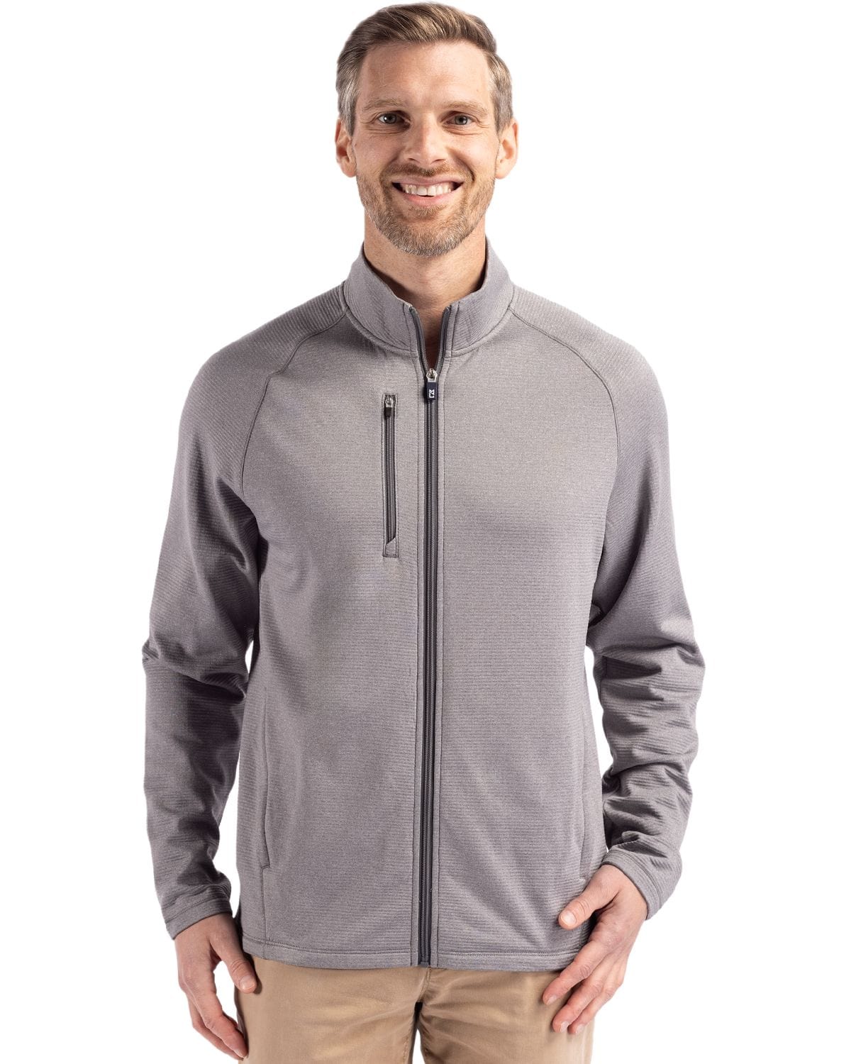 Cutter & Buck Outerwear Cutter & Buck - Men's Peshastin Fleece Recycled Full Zip Jacket