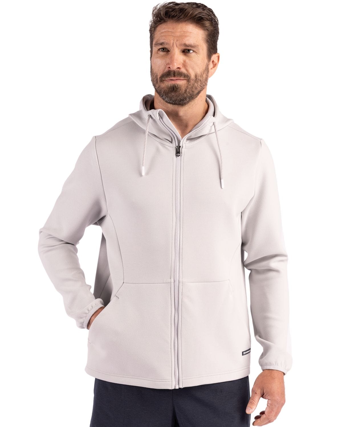 Cutter & Buck Outerwear Cutter & Buck - Men's Roam Recycled Hooded Jacket