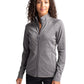 Cutter & Buck Outerwear Cutter & Buck - Women's Adapt Eco Knit Heather Recycled Full-Zip Jacket
