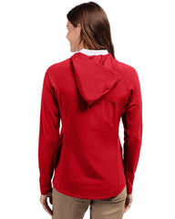 Cutter & Buck Outerwear Cutter & Buck - Women's Adapt Eco Knit Hybrid Recycled Full-Zip Jacket