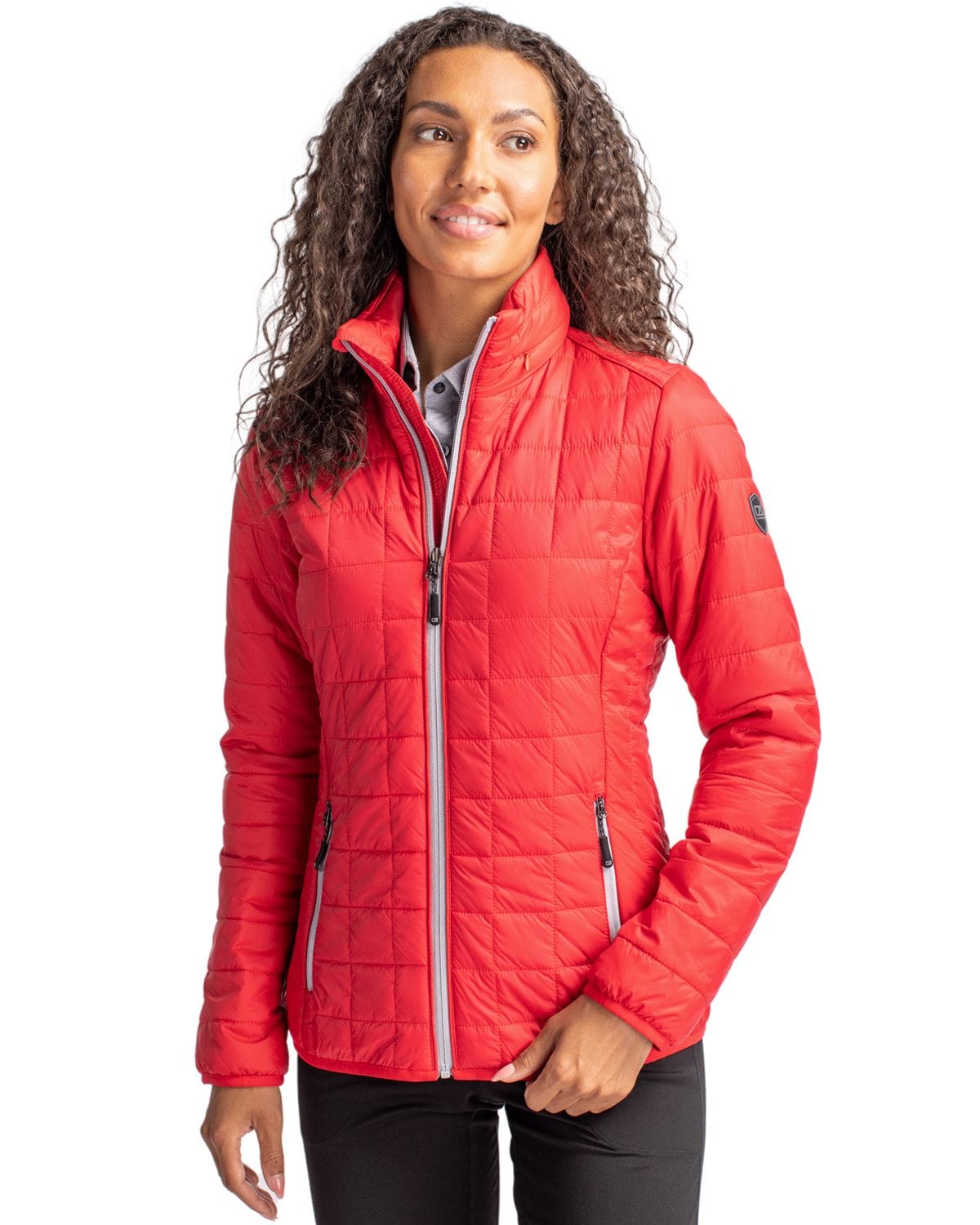 Cutter & Buck Outerwear Cutter & Buck - Women's Rainier PrimaLoft Eco Full Zip Jacket