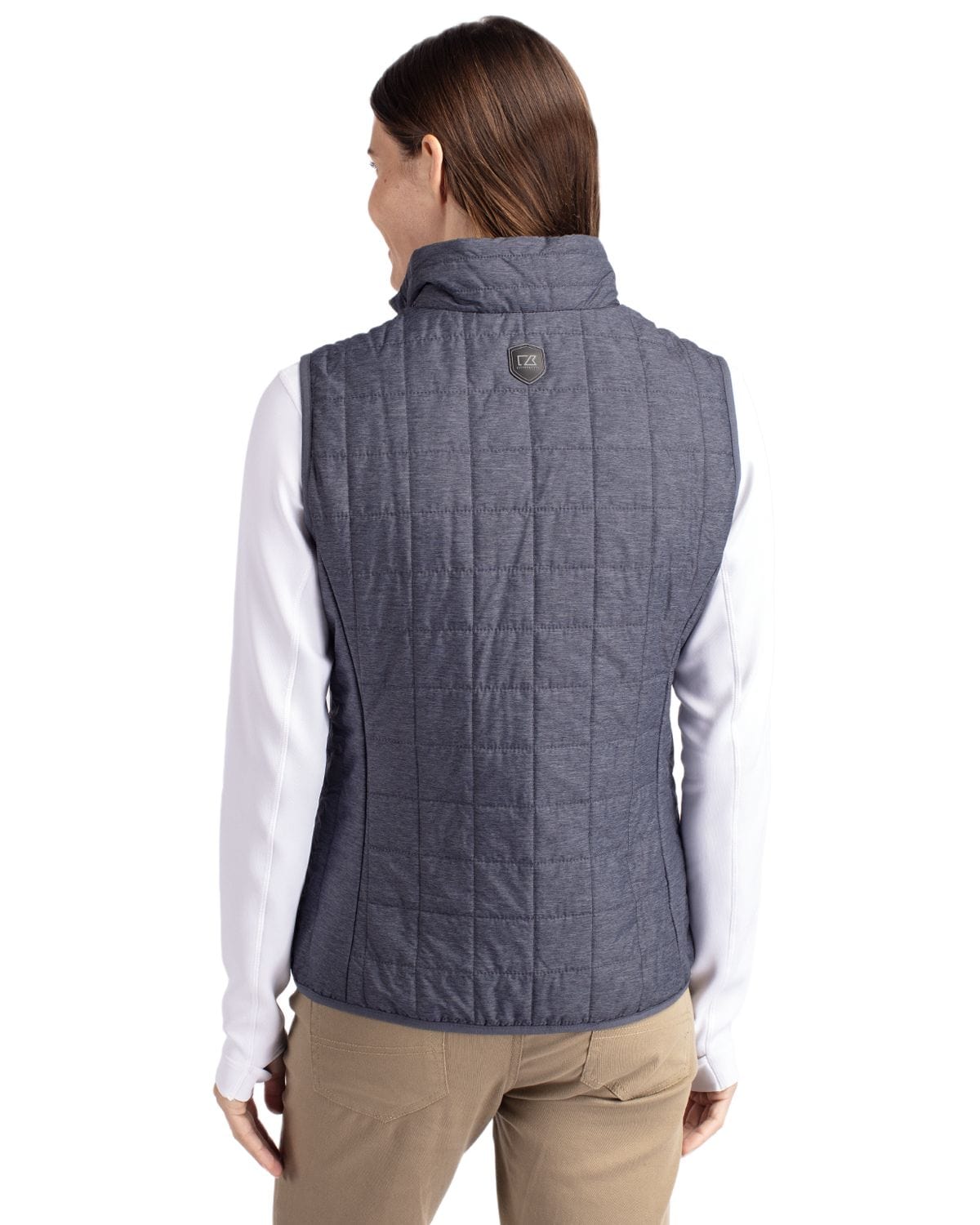 Cutter & Buck Outerwear Cutter & Buck - Women's Rainier PrimaLoft Eco Full Zip Vest