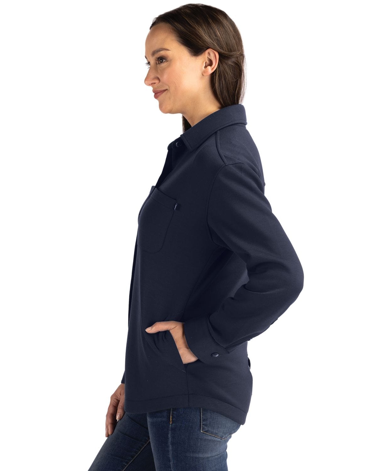 Cutter & Buck Outerwear Cutter & Buck - Women's Roam Recycled Shirt Jacket