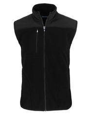Cutter & Buck Outerwear S / Black Cutter & Buck - Men's Cascade Eco Sherpa Fleece Vest