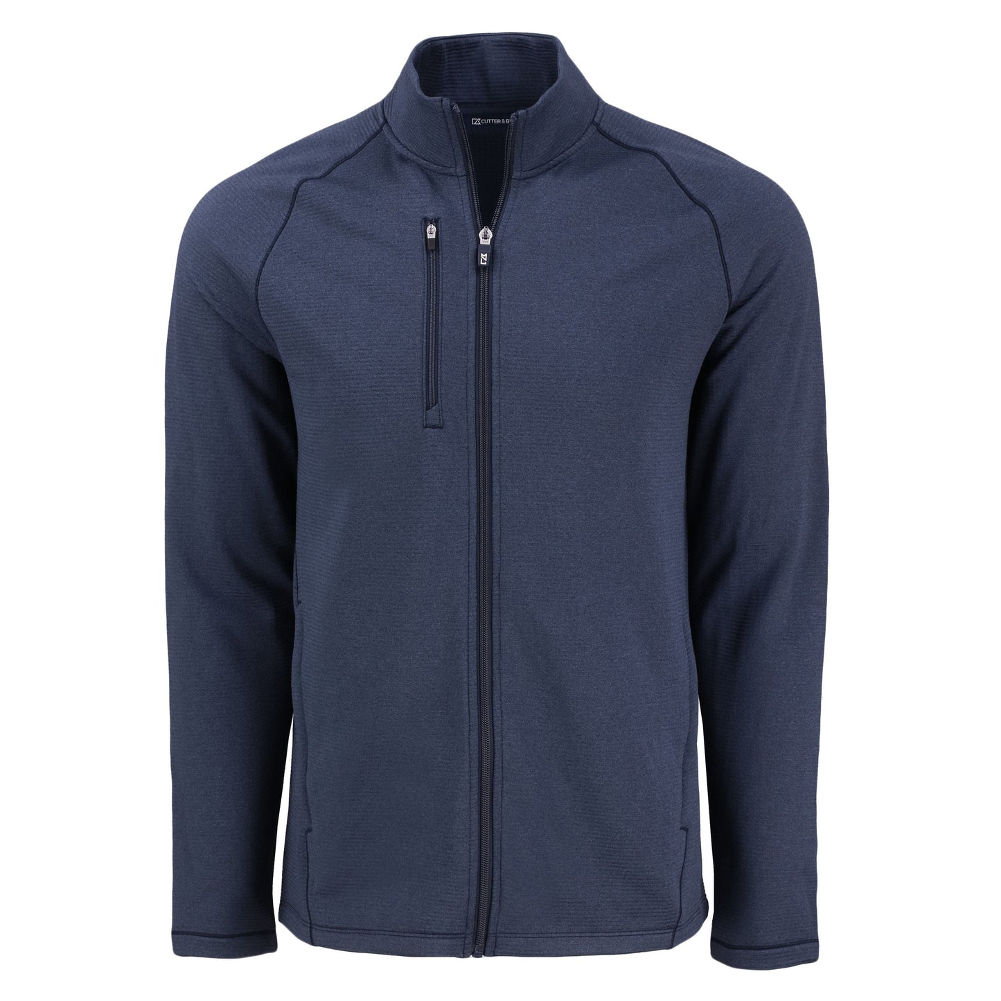 Cutter & Buck Outerwear S / Navy Blue Heather Cutter & Buck - Men's Peshastin Fleece Recycled Full Zip Jacket