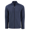 Cutter & Buck Outerwear S / Navy Blue Heather Cutter & Buck - Men's Peshastin Fleece Recycled Full Zip Jacket