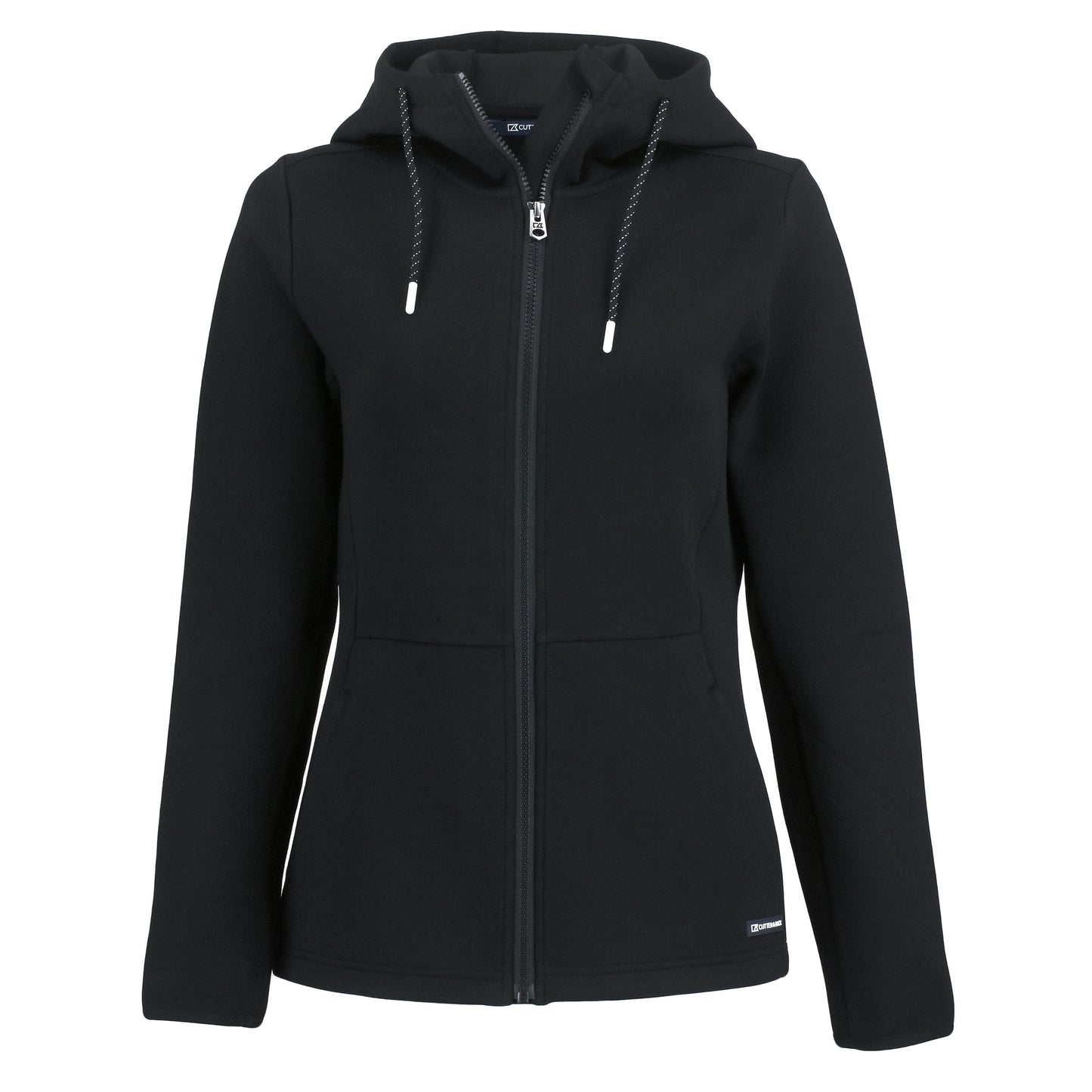 Cutter & Buck Outerwear XS / Black Cutter & Buck - Women's Roam Recycled Hooded Jacket