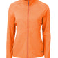 Cutter & Buck Outerwear XS / College Orange Heather Cutter & Buck - Women's Adapt Eco Knit Heather Recycled Full-Zip Jacket