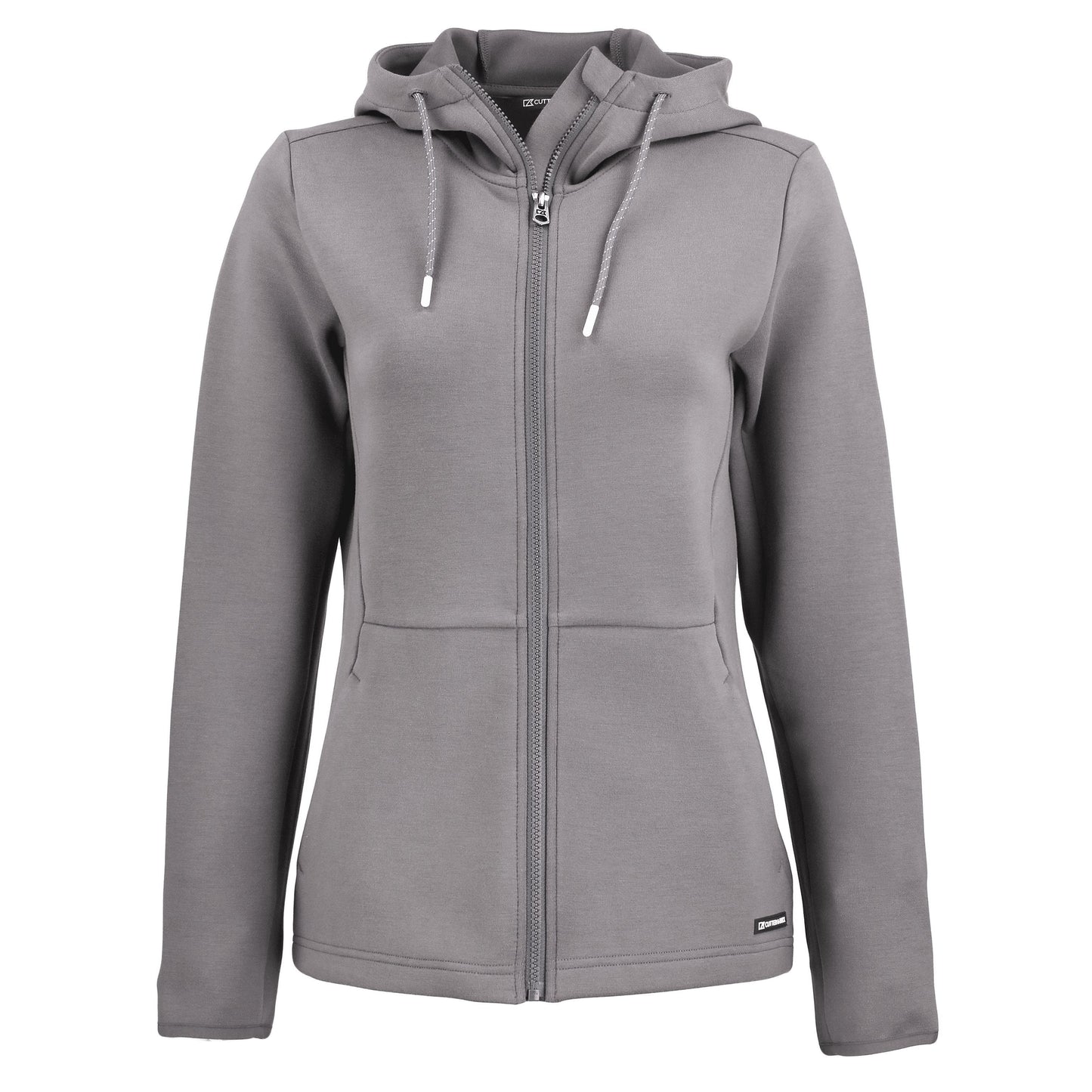 Cutter & Buck Outerwear XS / Elemental Grey Cutter & Buck - Women's Roam Recycled Hooded Jacket
