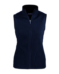 Cutter & Buck Outerwear XS / Navy Blue Cutter & Buck - Women's Cascade Eco Sherpa Fleece Vest