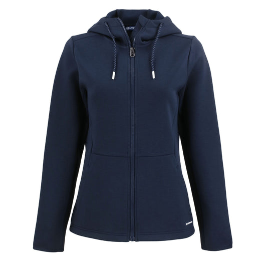 Cutter & Buck Outerwear XS / Navy Blue Cutter & Buck - Women's Roam Recycled Hooded Jacket
