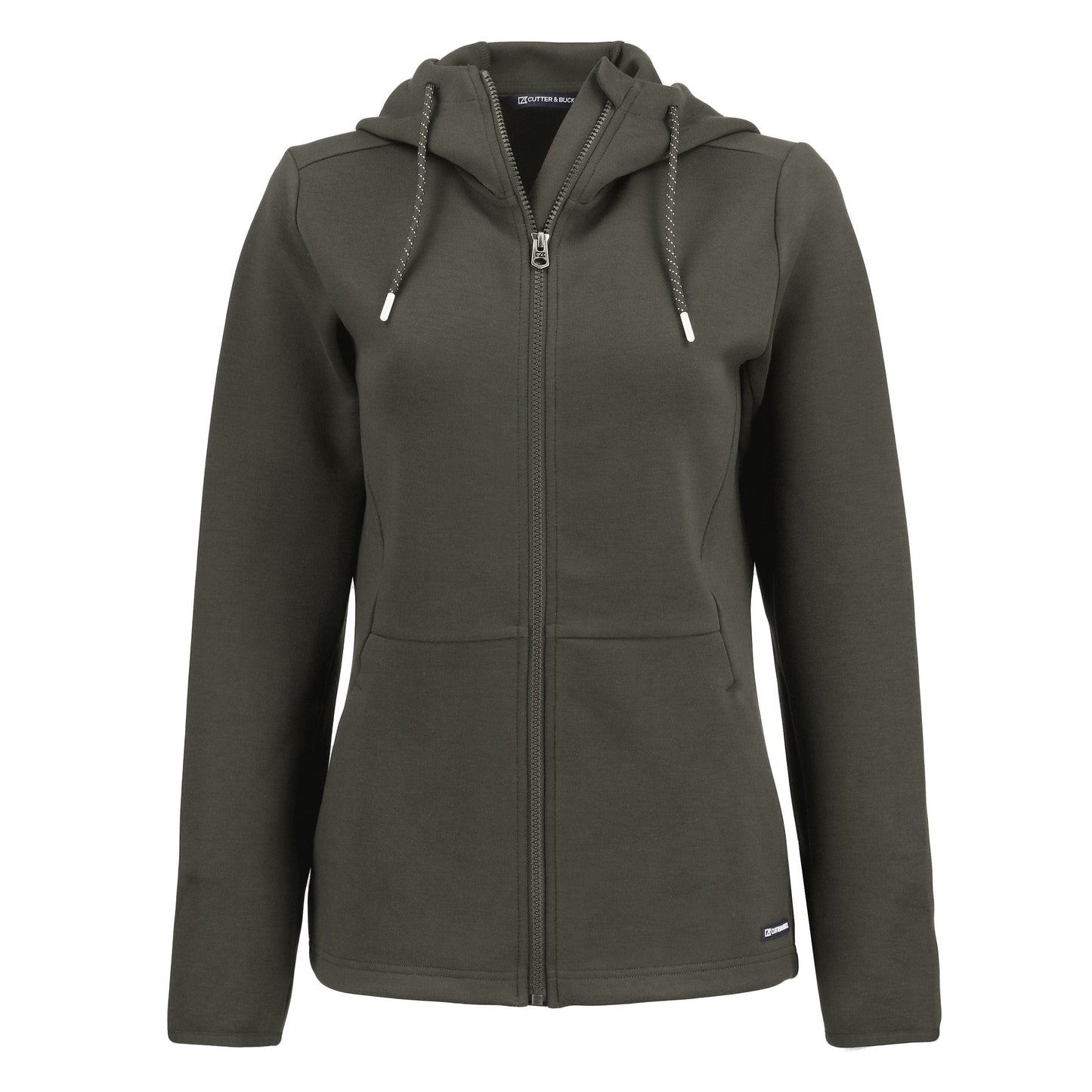 Cutter & Buck Outerwear XS / Poplar Cutter & Buck - Women's Roam Recycled Hooded Jacket