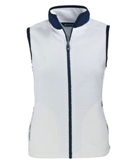 Cutter & Buck Outerwear XS / Shell/Navy Blue Cutter & Buck - Women's Cascade Eco Sherpa Fleece Vest