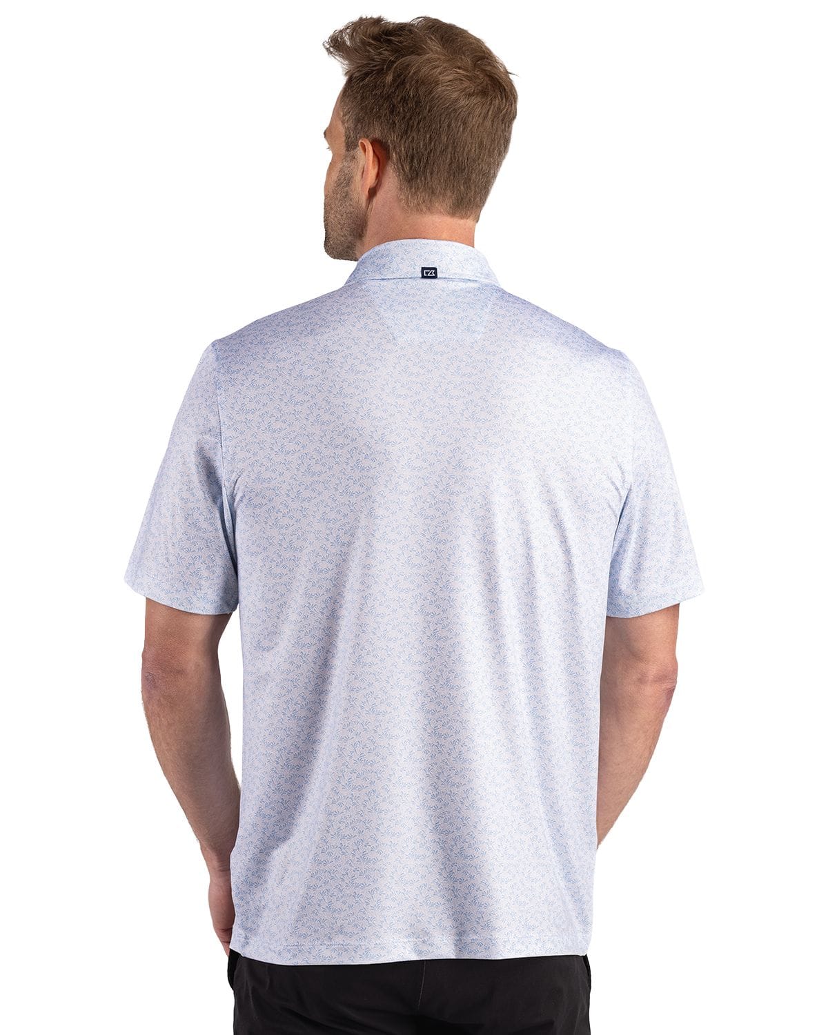 Cutter & Buck Polos Cutter & Buck - Men's Pike Fern Print Recycled Polo