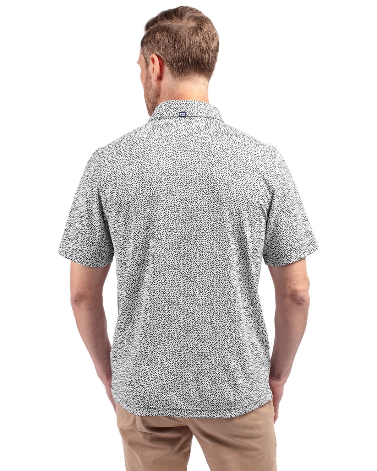 Cutter & Buck Polos Cutter & Buck - Men's Virtue Eco Pique Botanical Print Polo