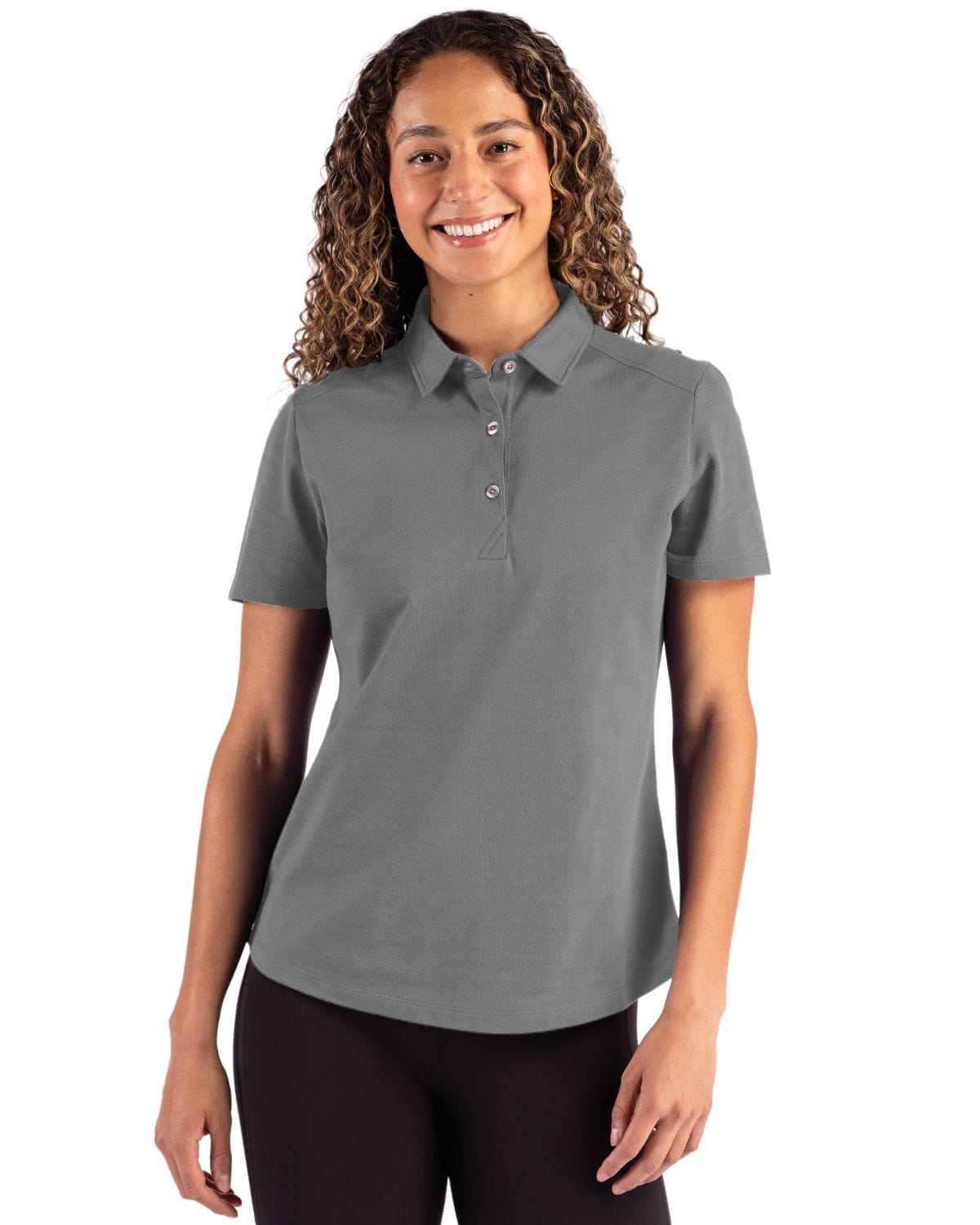 Cutter & Buck Polos Cutter & Buck - Women's Advantage Recycled-Tri-Blend Pique Polo
