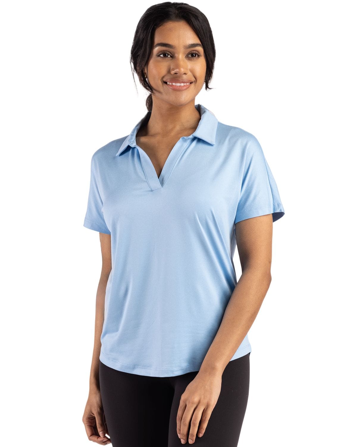 Cutter & Buck Polos Cutter & Buck - Women's Coastline Epic Comfort Recycled Dolman Polo