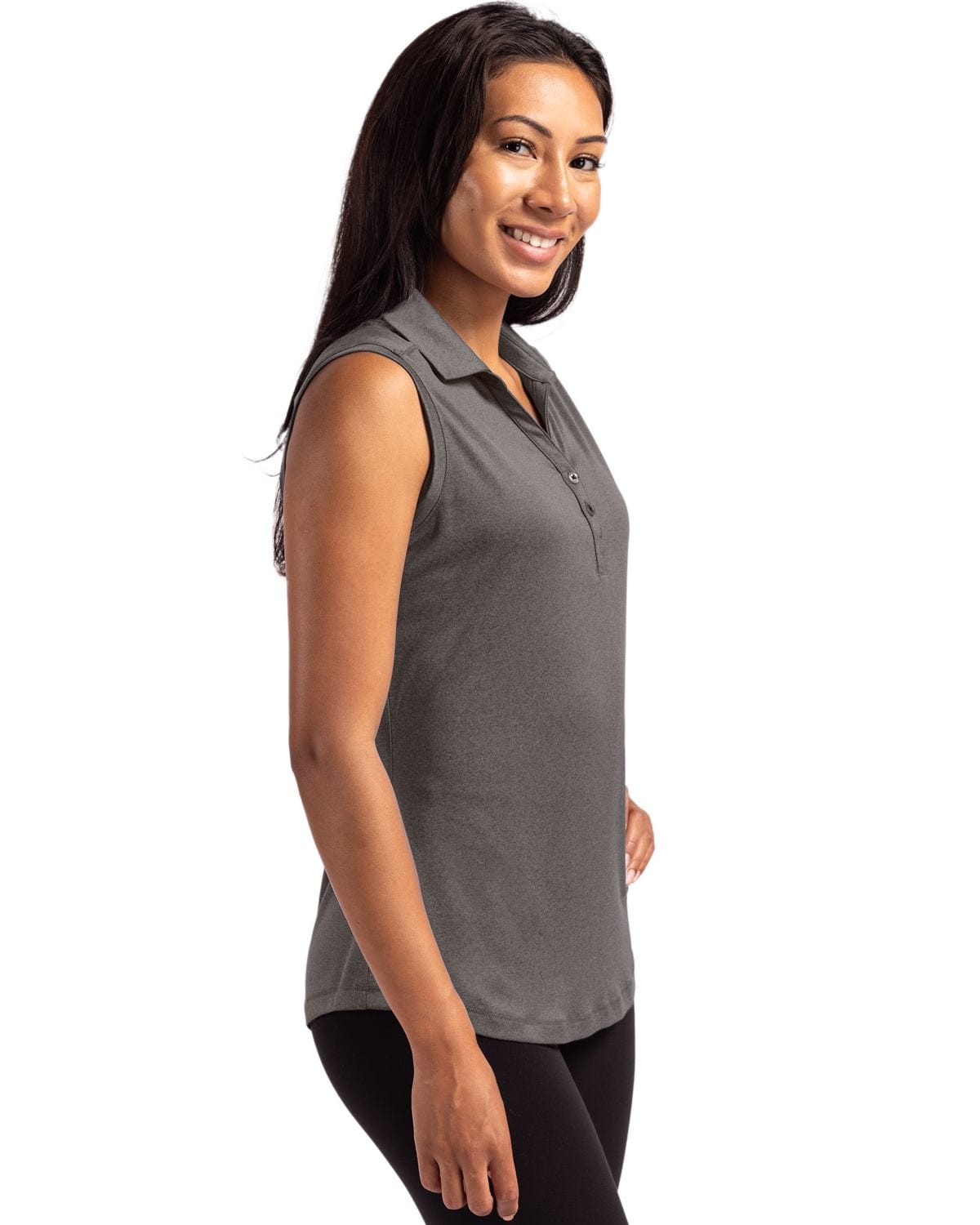 Cutter & Buck Polos Cutter & Buck - Women's Forge Eco Stretch Recycled Sleeveless Polo